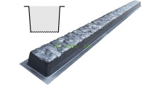 Stlpová forma ABS "Pieskovec" č. 3 bez dražiek Veľkosť: 2800х125х125 mm