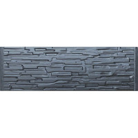 Forma de valla ABS nº A-10 Tamaño: 1500x500x40 mm