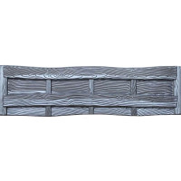 Forma de valla ABS nº 109.2 Tamaño: 2000x500x40 mm