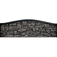 Forma de valla ABS nº 170.2 Tamaño: 2000x600x40 mm