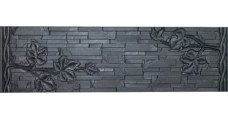 Форма для забора АБС № 1.011 Размер: 2000х500х40 мм