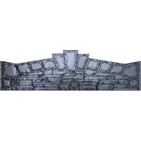 Form fence ABS № 1.017 Size: 2000x500x40 mm
