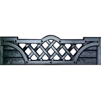 Matrita gard ABS art. 1.021.38 Dimensiuni: 2000x500x40 mm