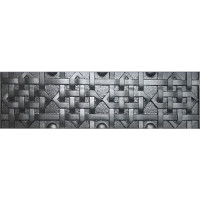Matrita gard ABS art. 1.026 Dimensiuni: 2000x500x40 mm