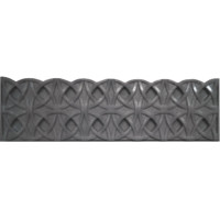 Matrita gard ABS art. 1.027 Dimensiuni: 2000x500x40 mm