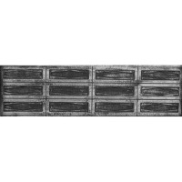 Forma de valla ABS nº 81.2 Tamaño: 2000x500x40 mm