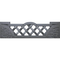 Matrita gard ABS art. 108 Dimensiuni: 2000x500x40 mm