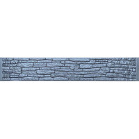 Form fence double-sided ABS № 117 pair Size: 2000x250x25 mm