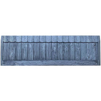 Forma de valla ABS nº 128 Tamaño: 2000x500x40 mm
