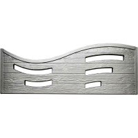 Form fence "Calypso Original" ABS № 130 Size: 2000x600x40 mm