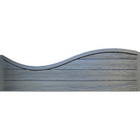 Form fence "Calypso Top Original" ABS № 131 Size: 2000x500x40 mm