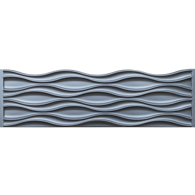 Plotová forma "Wave Breeze Top" ABS č. 140 Veľkosť: 2000x500x40 mm