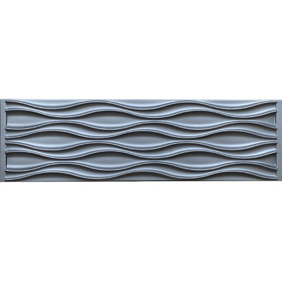 Plotová forma "Wave Breeze" ABS č. 141 Veľkosť: 2000x500x40 mm