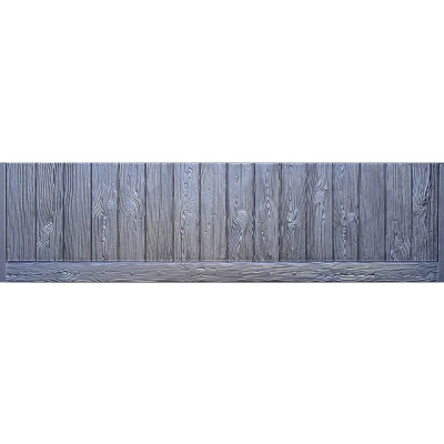 Plotová forma ABS č. 21 Veľkosť: 2000x500x40 mm