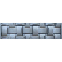 Form fence ABS № 50 Size: 2000x500x40 mm