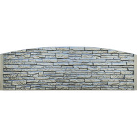 Form fence ABS № 63 B Size: 2000x600x40 mm