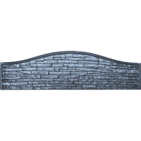 Forma de valla ABS nº 64 Tamaño: 2000x500x40 mm