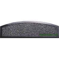 Forma de valla "Shub Top" ABS nº 149 Tamaño: 2000x500x40 mm