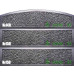 Forma de valla "Shub" ABS nº 150 Tamaño: 2000x500x40 mm