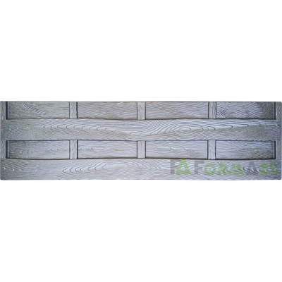 Plotová forma "Dvorek" ABS č. 155 Veľkosť: 2000x500x(40)50 mm