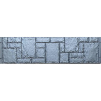 Forma de valla ABS nº 1014 Tamaño: 2000x500x40 mm