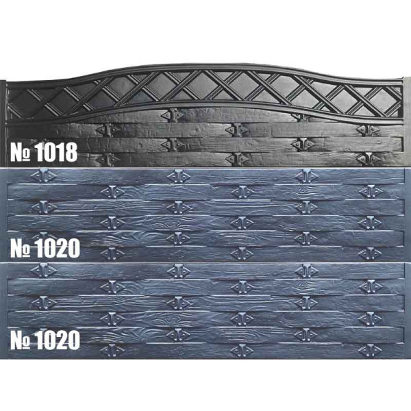 Form fence ABS № 1020 Size: 2000x500x40 mm