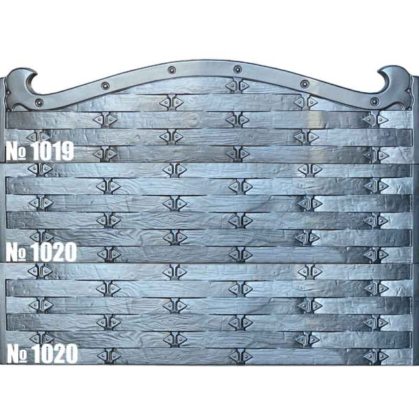 Form fence ABS № 1020 Size: 2000x500x40 mm