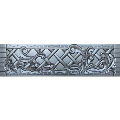 Matrita gard ABS art. 110 Dimensiuni: 2000x500x40 mm