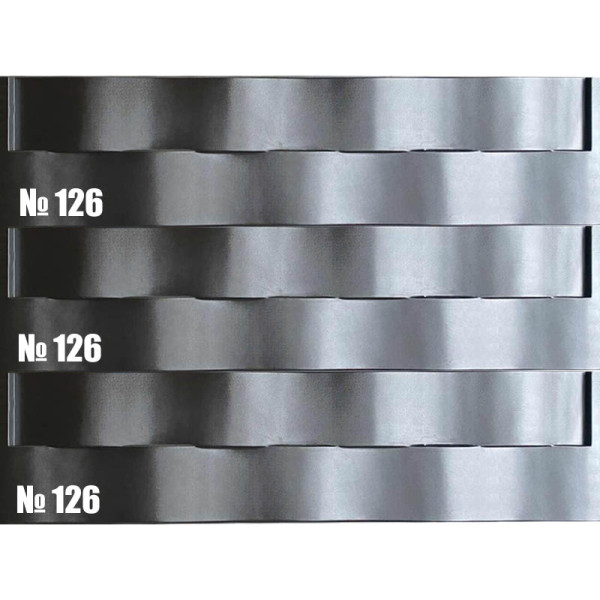Form fence "Faina" ABS № 126 Size: 2000x500x40 mm