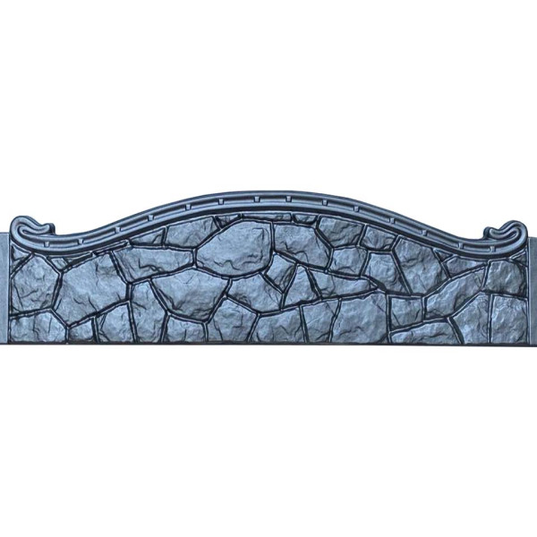 Form fence ABS № 129 Size: 2000x500x40 mm