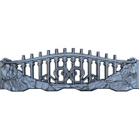 Form fence ABS № 172 Size: 2000х650х40 mm