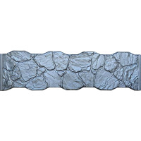 Form fence ABS № 173 Size: 2000x500x40 mm