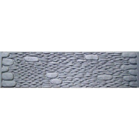 Forma de valla ABS nº 19 Tamaño: 2000x500x40 mm