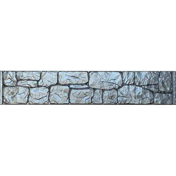 Form fence ABS № 22 Size: 2000х300х40 mm