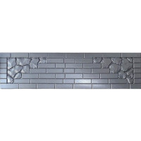 Forma de valla ABS nº 25 Tamaño: 2000x500x40 mm