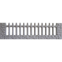 Form fence ABS № 33 Size: 2000x500x40 mm