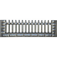 Forma de valla ABS nº 36 Tamaño: 2000x500x40 mm