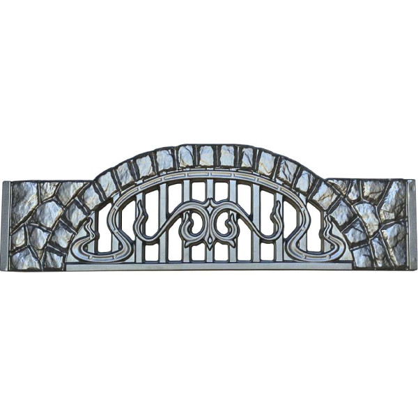 Form fence ABS № 39 Size: 2000x500x40 mm