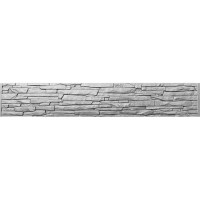 Forma de valla ABS nº 67 Tamaño: 2000x300x40 mm