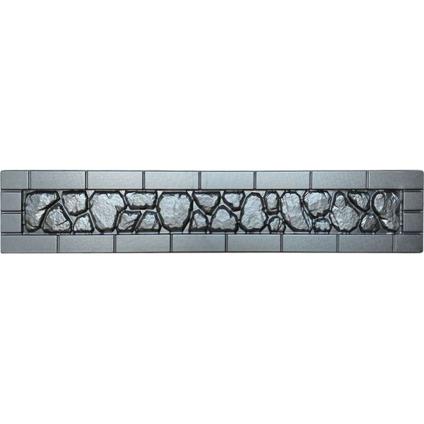 Form fence ABS № 79 Size: 2000x300x40 mm