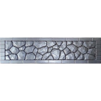 Matrita gard ABS art. 8 Dimensiuni: 2000x500x40 mm