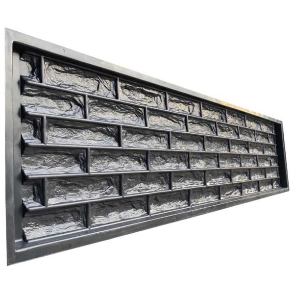 Form fence “Bassoon rock” ABS № 99 Size: 2000x500x40 mm