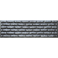 Form fence “Bassoon rock” ABS № 99 Size: 2000x500x40 mm