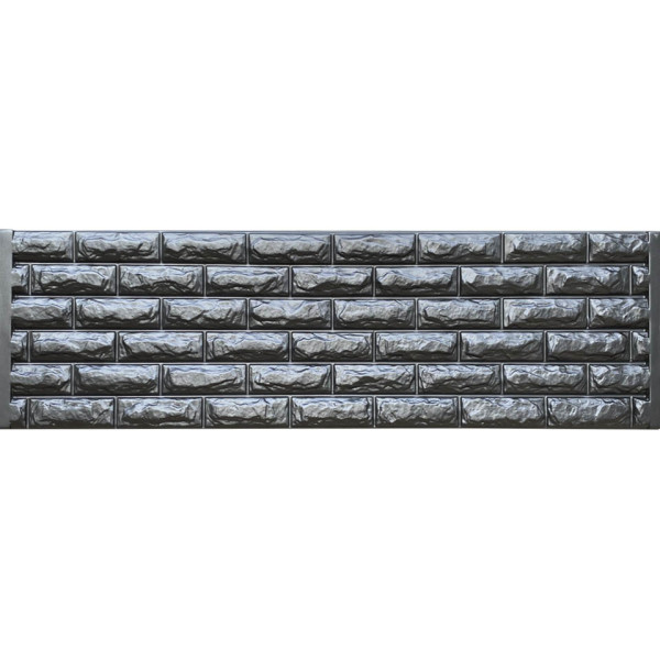 Form fence “Bassoon rock” ABS № 99 Size: 2000x500x40 mm