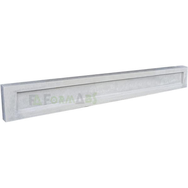 Form fence "Fence Base" ABS № 159 Size: 2510х250х50 mm