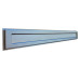 Form fence "Fence Base" ABS № 160 Size: 2460х250х50 mm