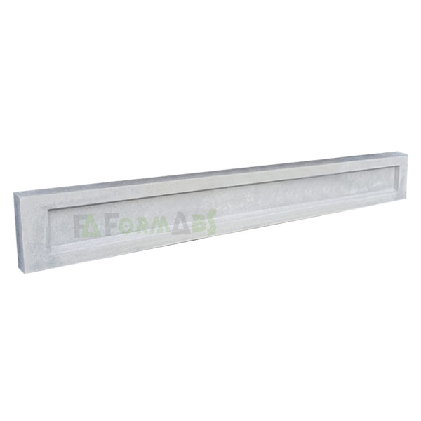 Form fence "Fence Base" ABS № 160 Size: 2460х250х50 mm