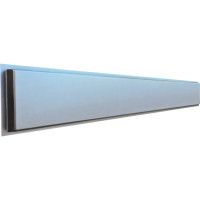 Forma de valla ABS nº 75E Tamaño: 2500х250х50(40) mm