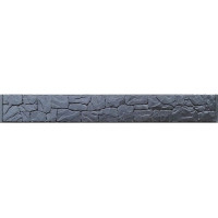 Forma de valla ABS nº B-2 Tamaño: 3000x300x40 mm